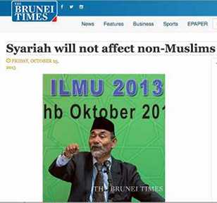 Syariah will not affect non-Muslims