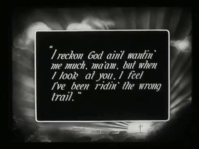 Outlaw's Salvation title card from Hell's Hinges