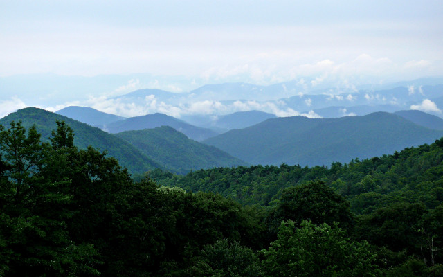 The Blue Ridge Mountains in western North Carolina (2007)