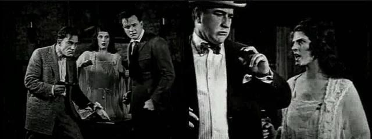 Mean-mugging: Lon Chaney vs Priscilla Dean 