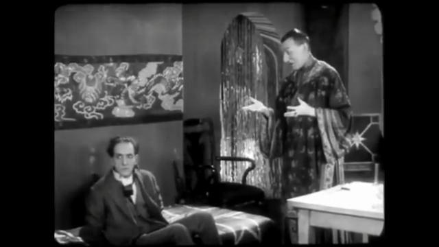 scene from Dr. Fu-Manchu's Laboratory